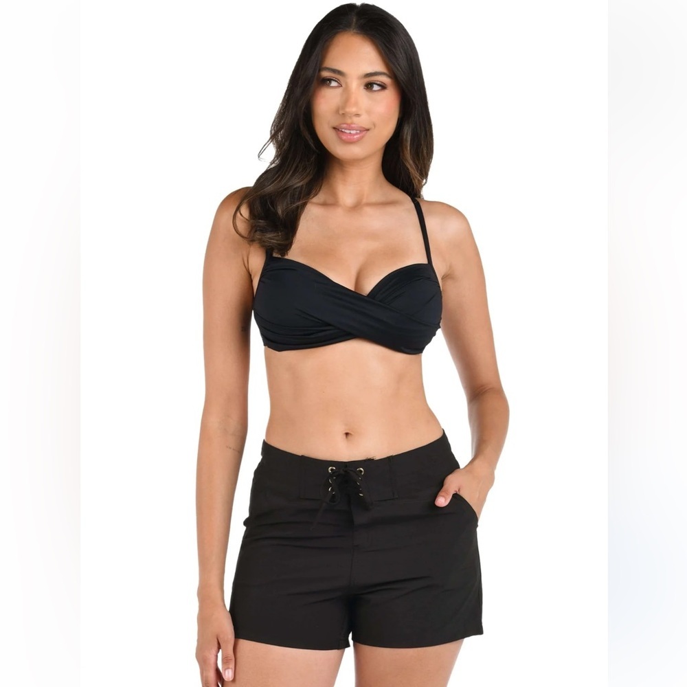 Lablanca All Aboard 2.5” Inseam Board Short - Black Size S - Picture 5 of 11
